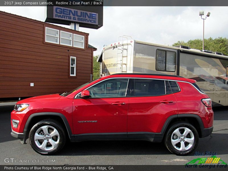 Redline 2 Coat Pearl / Black 2017 Jeep Compass Latitude