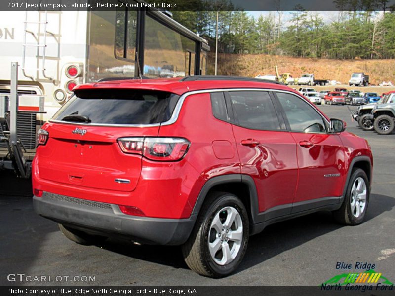 Redline 2 Coat Pearl / Black 2017 Jeep Compass Latitude