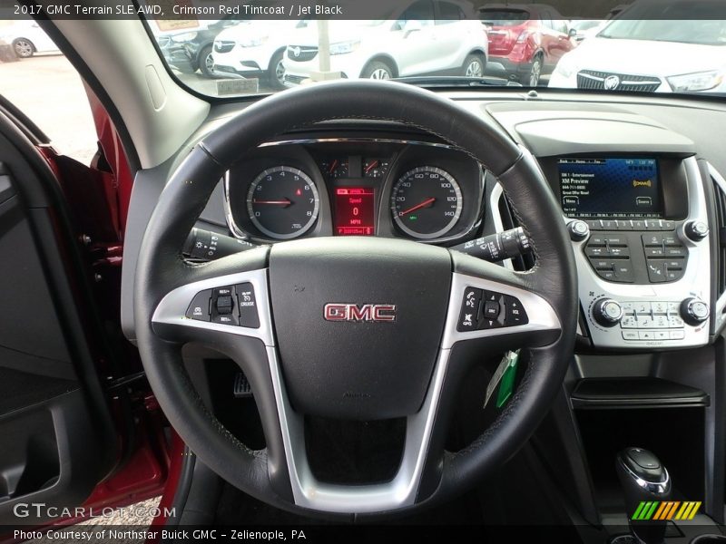 Crimson Red Tintcoat / Jet Black 2017 GMC Terrain SLE AWD