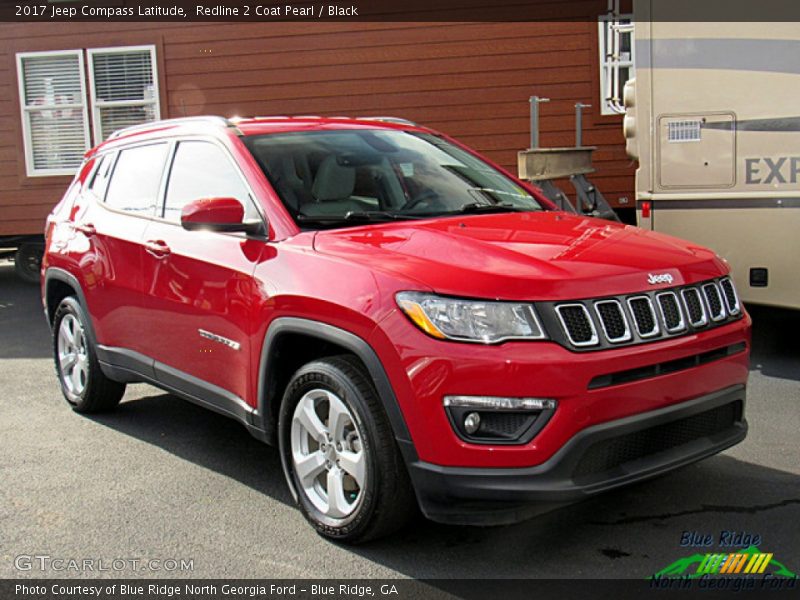 Redline 2 Coat Pearl / Black 2017 Jeep Compass Latitude
