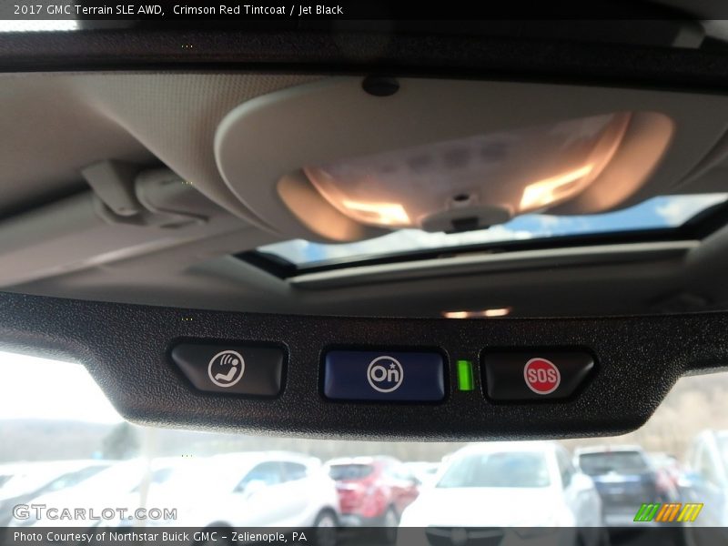 Crimson Red Tintcoat / Jet Black 2017 GMC Terrain SLE AWD