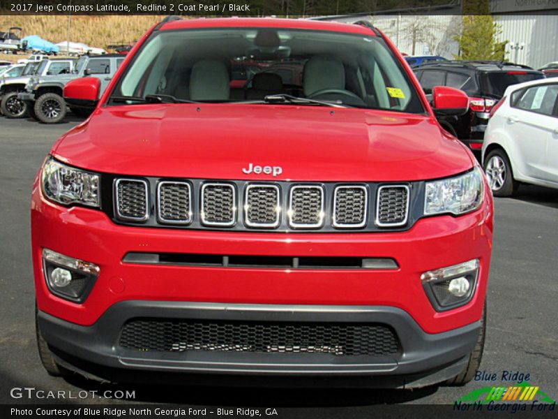 Redline 2 Coat Pearl / Black 2017 Jeep Compass Latitude