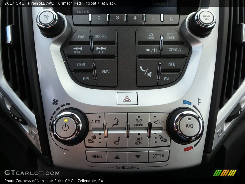 Crimson Red Tintcoat / Jet Black 2017 GMC Terrain SLE AWD