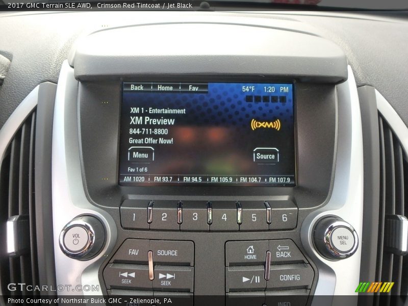 Crimson Red Tintcoat / Jet Black 2017 GMC Terrain SLE AWD