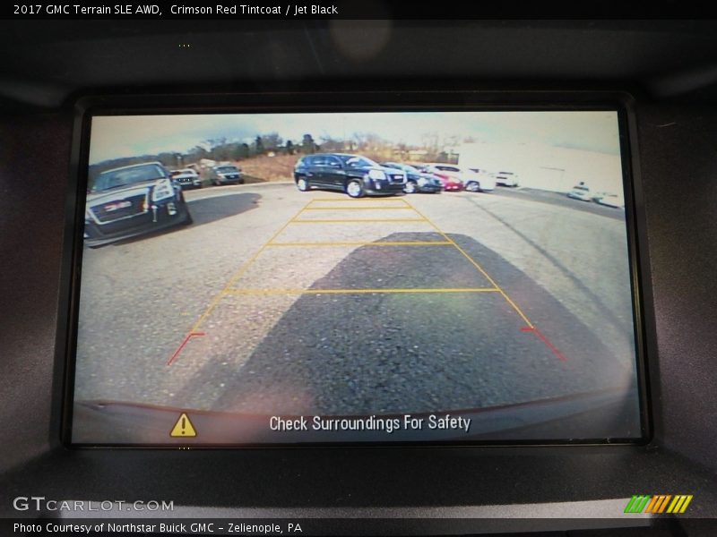 Crimson Red Tintcoat / Jet Black 2017 GMC Terrain SLE AWD