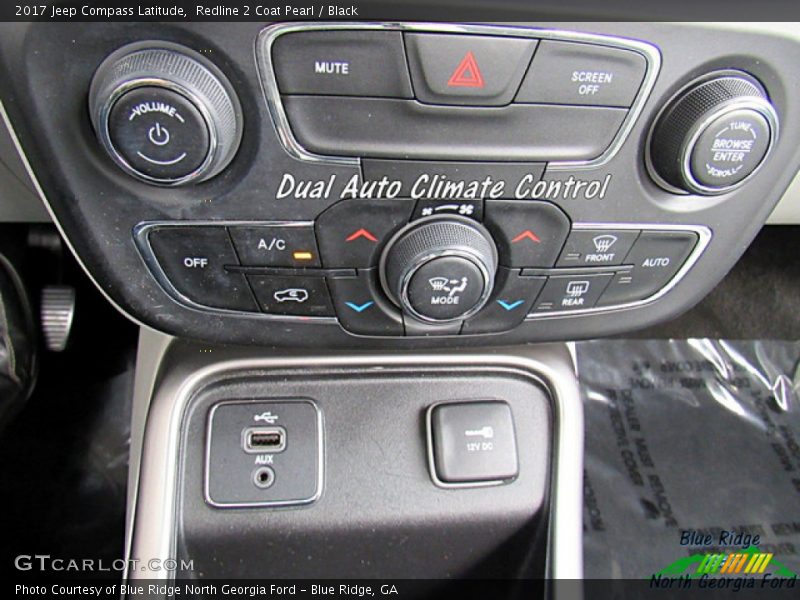 Redline 2 Coat Pearl / Black 2017 Jeep Compass Latitude