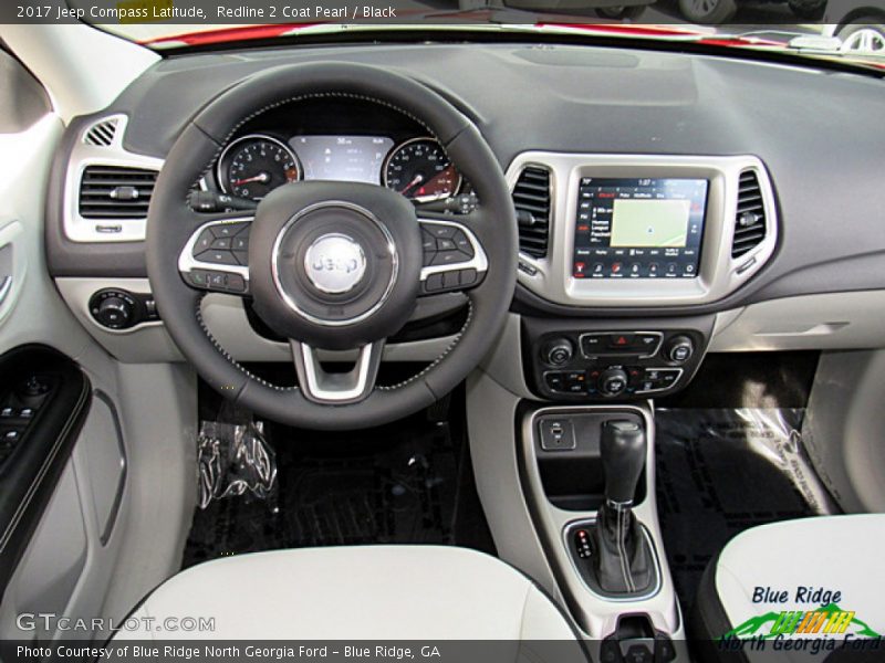 Redline 2 Coat Pearl / Black 2017 Jeep Compass Latitude