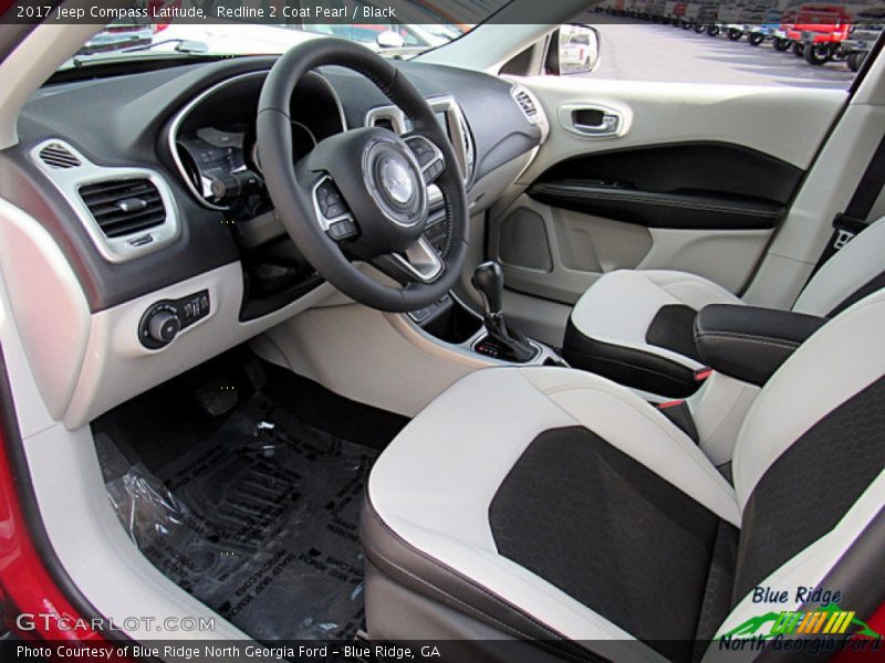 Redline 2 Coat Pearl / Black 2017 Jeep Compass Latitude