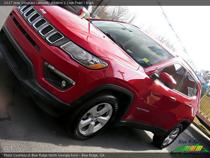 Redline 2 Coat Pearl / Black 2017 Jeep Compass Latitude