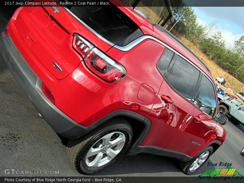Redline 2 Coat Pearl / Black 2017 Jeep Compass Latitude