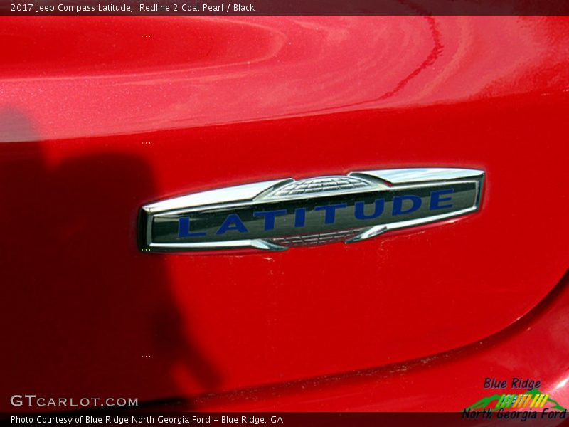 Redline 2 Coat Pearl / Black 2017 Jeep Compass Latitude