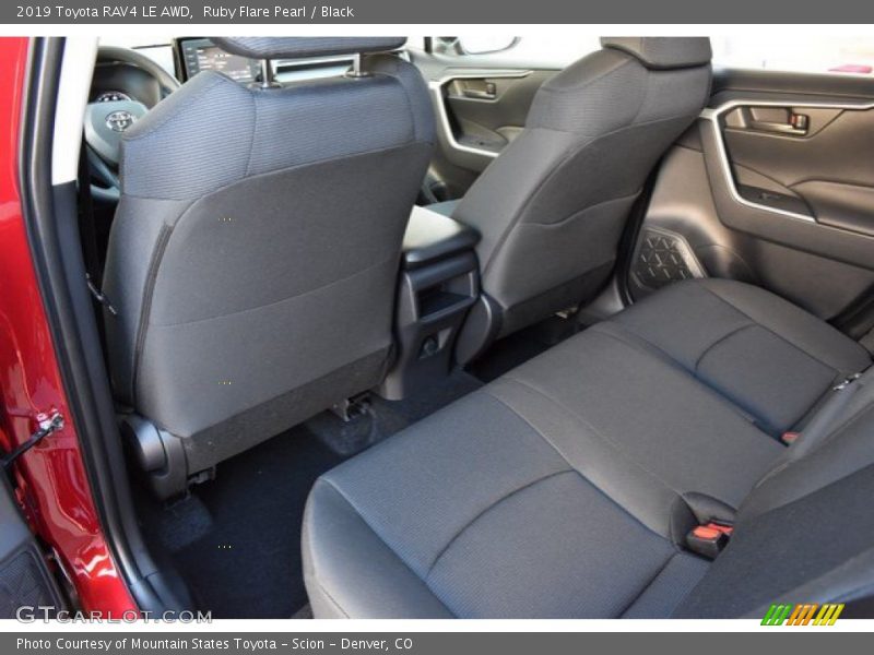 Ruby Flare Pearl / Black 2019 Toyota RAV4 LE AWD