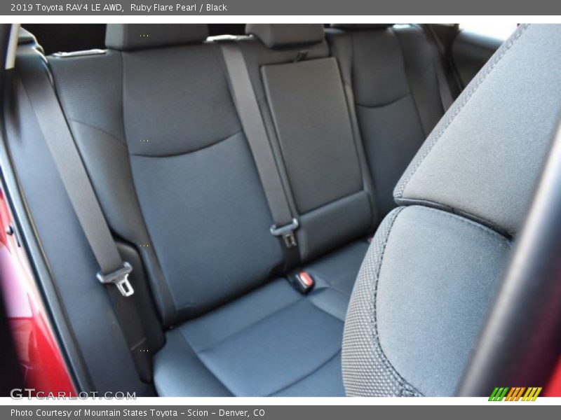 Ruby Flare Pearl / Black 2019 Toyota RAV4 LE AWD