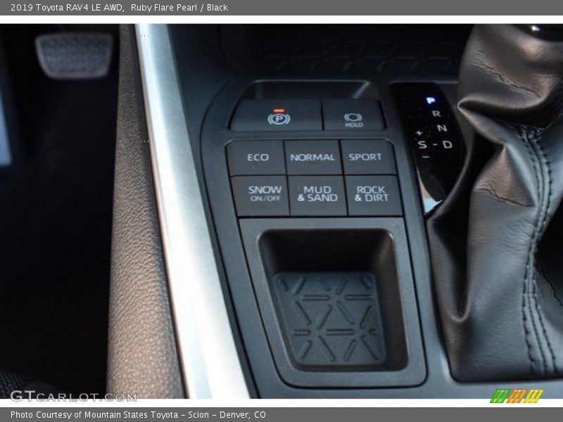 Controls of 2019 RAV4 LE AWD
