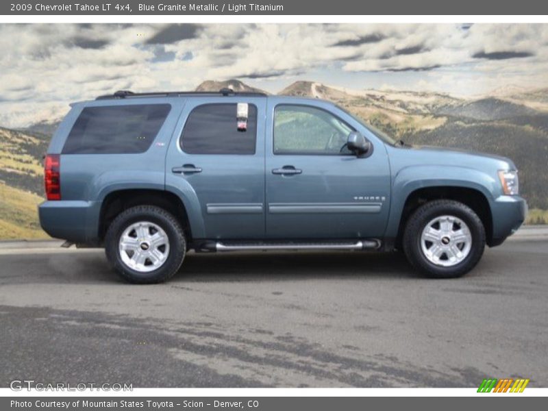 Blue Granite Metallic / Light Titanium 2009 Chevrolet Tahoe LT 4x4