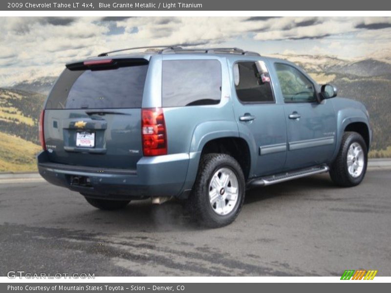 Blue Granite Metallic / Light Titanium 2009 Chevrolet Tahoe LT 4x4