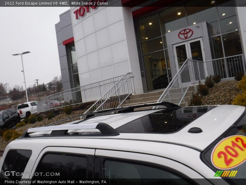 White Suede / Camel 2012 Ford Escape Limited V6 4WD