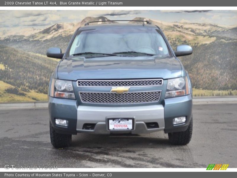 Blue Granite Metallic / Light Titanium 2009 Chevrolet Tahoe LT 4x4