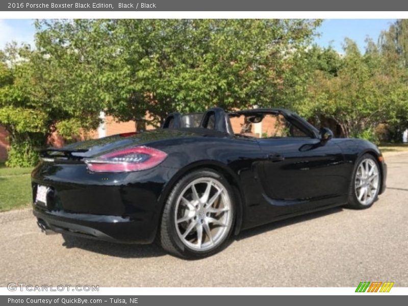 Black / Black 2016 Porsche Boxster Black Edition