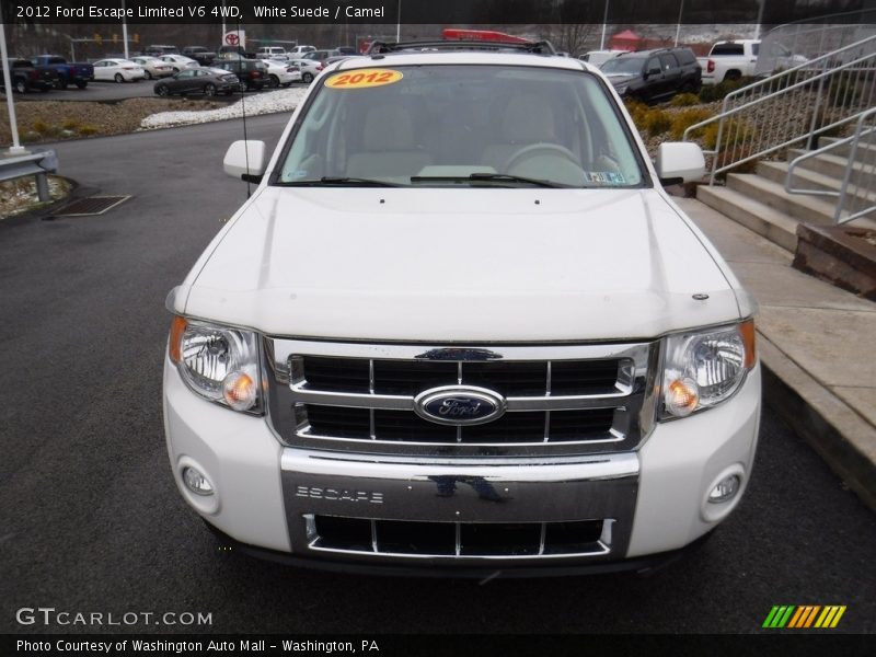 White Suede / Camel 2012 Ford Escape Limited V6 4WD