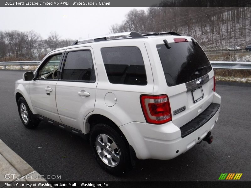 White Suede / Camel 2012 Ford Escape Limited V6 4WD