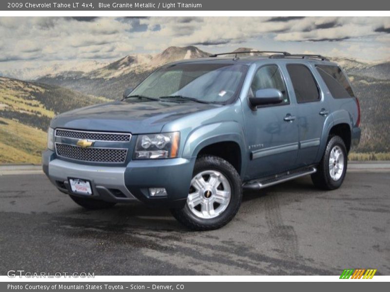 Blue Granite Metallic / Light Titanium 2009 Chevrolet Tahoe LT 4x4