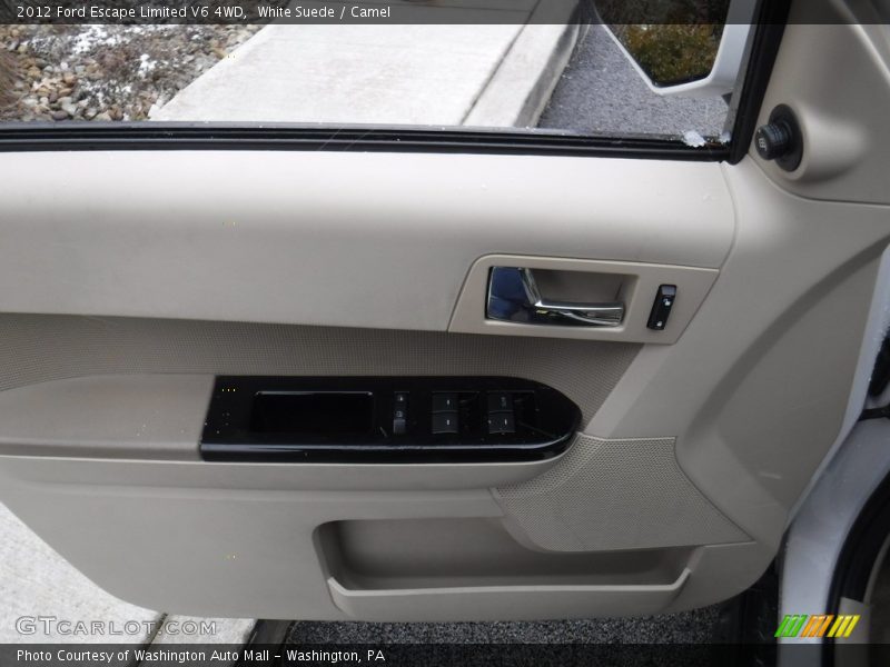 White Suede / Camel 2012 Ford Escape Limited V6 4WD
