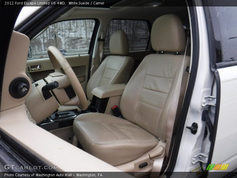 White Suede / Camel 2012 Ford Escape Limited V6 4WD