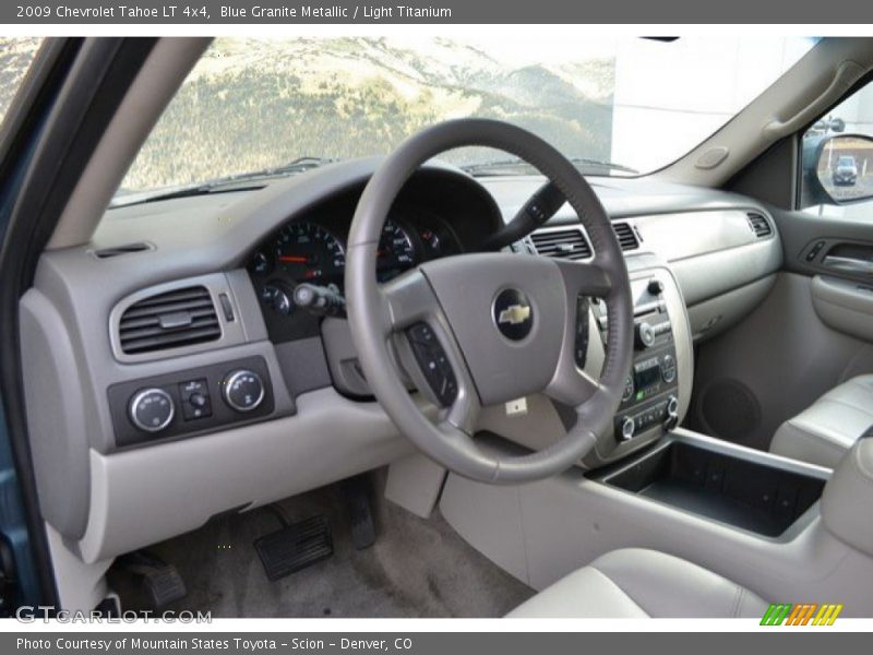 Blue Granite Metallic / Light Titanium 2009 Chevrolet Tahoe LT 4x4