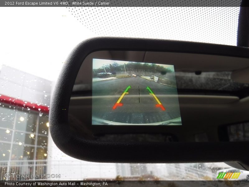 White Suede / Camel 2012 Ford Escape Limited V6 4WD