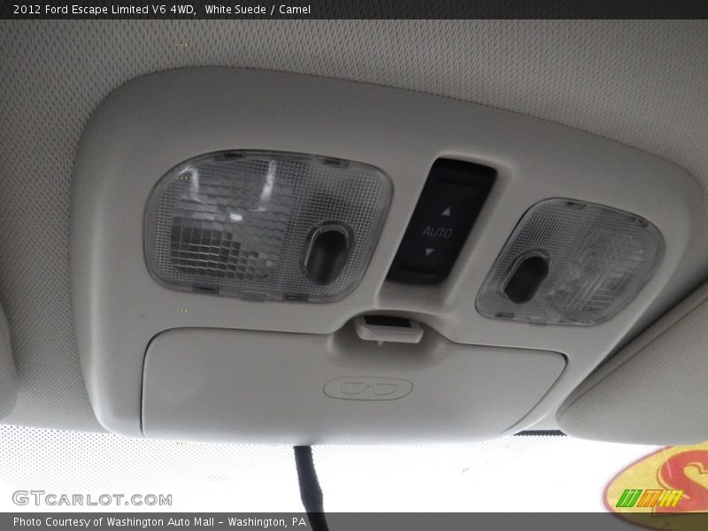White Suede / Camel 2012 Ford Escape Limited V6 4WD