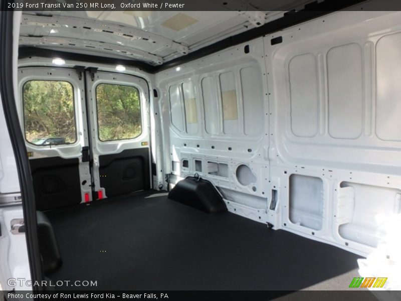 Oxford White / Pewter 2019 Ford Transit Van 250 MR Long