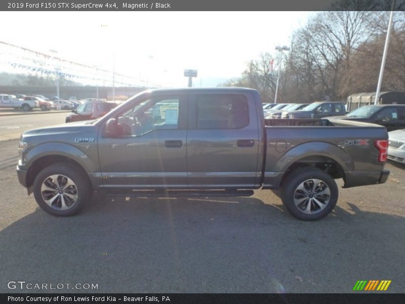 Magnetic / Black 2019 Ford F150 STX SuperCrew 4x4