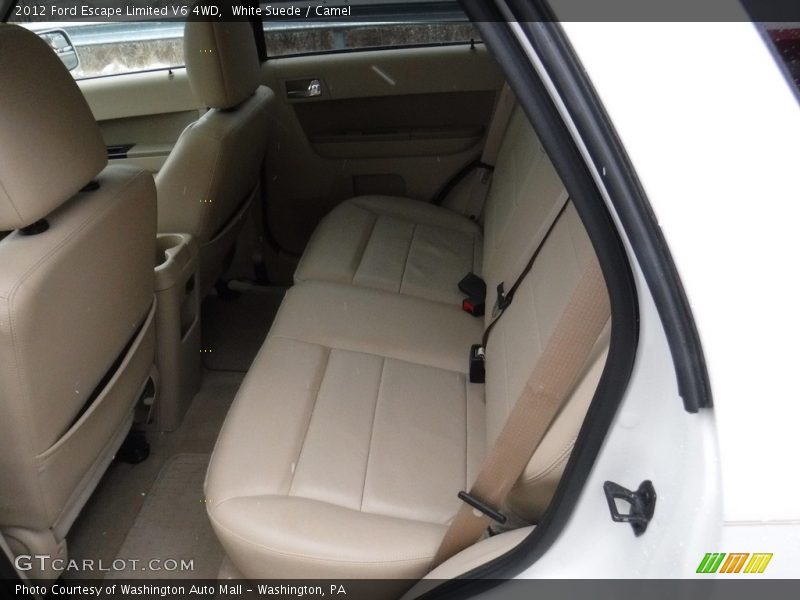 White Suede / Camel 2012 Ford Escape Limited V6 4WD