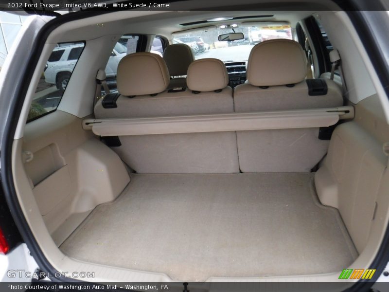 White Suede / Camel 2012 Ford Escape Limited V6 4WD