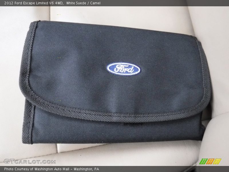 White Suede / Camel 2012 Ford Escape Limited V6 4WD