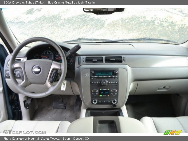 Blue Granite Metallic / Light Titanium 2009 Chevrolet Tahoe LT 4x4
