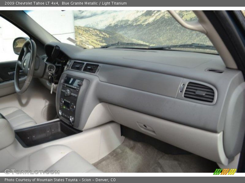 Blue Granite Metallic / Light Titanium 2009 Chevrolet Tahoe LT 4x4