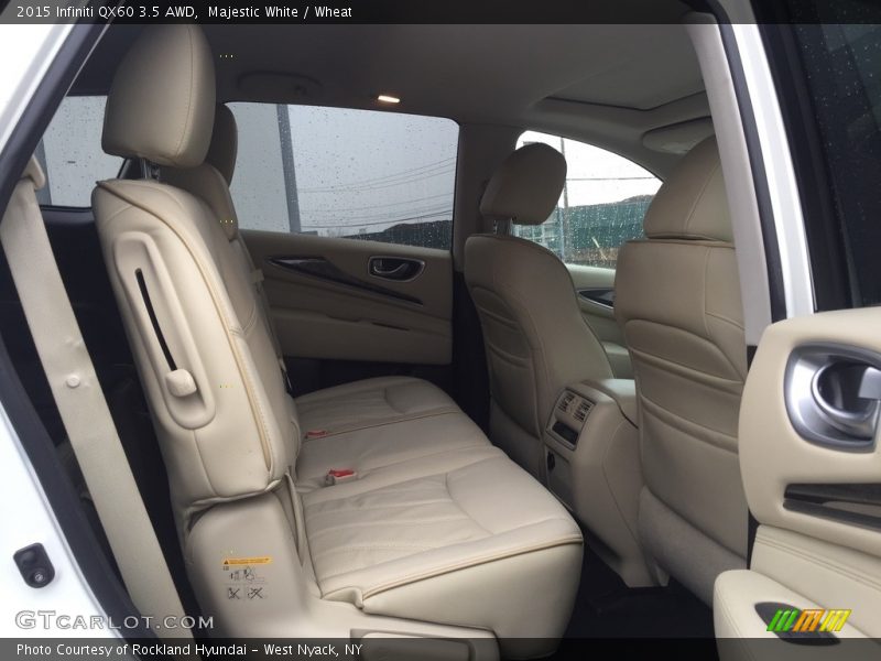 Majestic White / Wheat 2015 Infiniti QX60 3.5 AWD