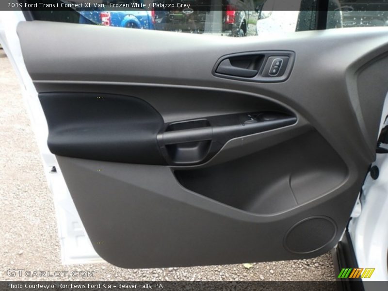 Frozen White / Palazzo Grey 2019 Ford Transit Connect XL Van