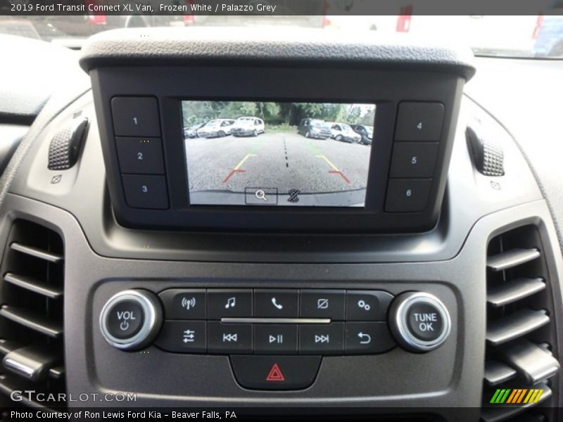 Frozen White / Palazzo Grey 2019 Ford Transit Connect XL Van