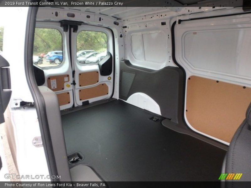 Frozen White / Palazzo Grey 2019 Ford Transit Connect XL Van