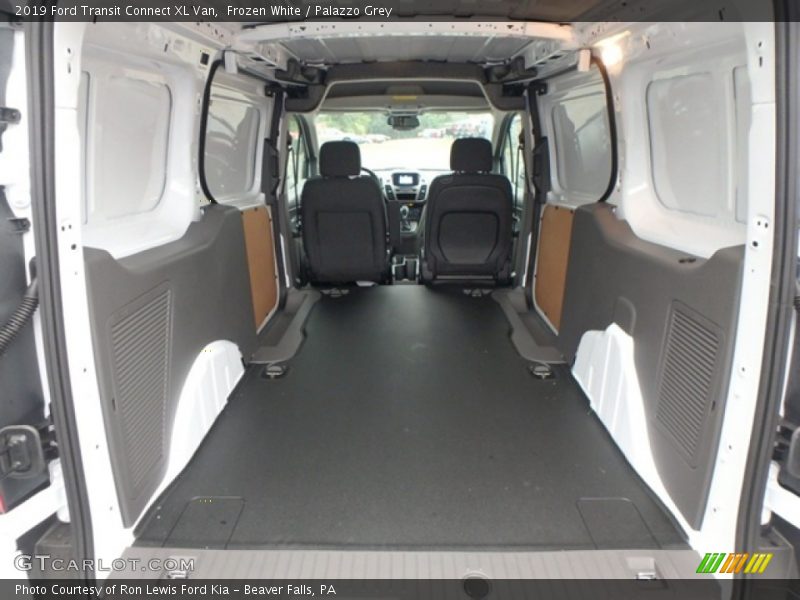 Frozen White / Palazzo Grey 2019 Ford Transit Connect XL Van