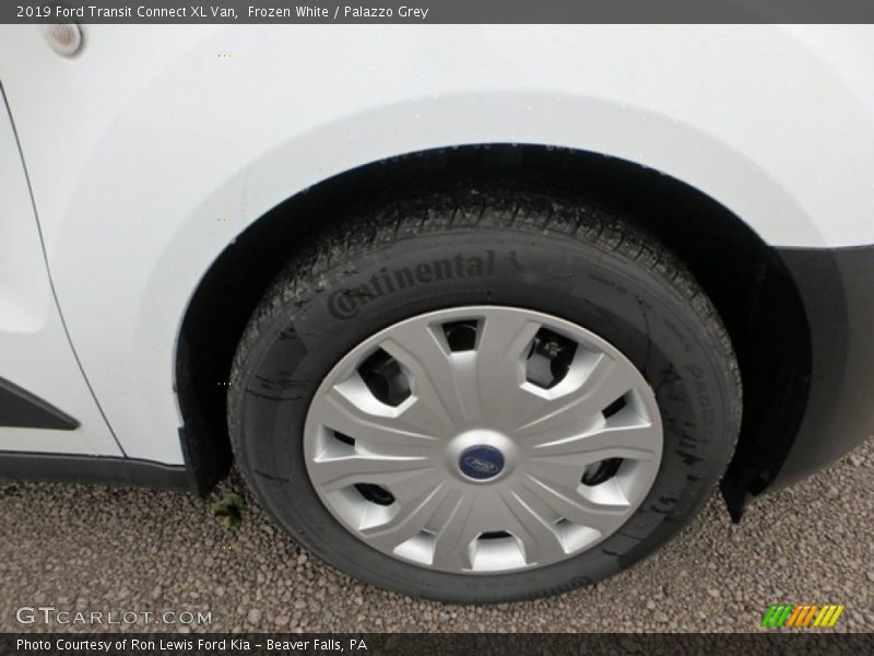 Frozen White / Palazzo Grey 2019 Ford Transit Connect XL Van