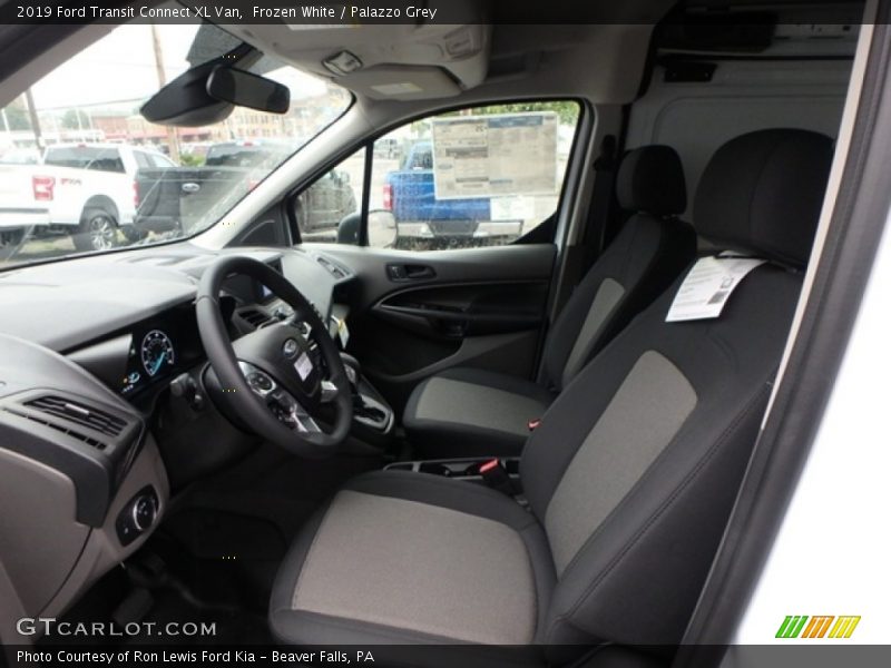 Frozen White / Palazzo Grey 2019 Ford Transit Connect XL Van