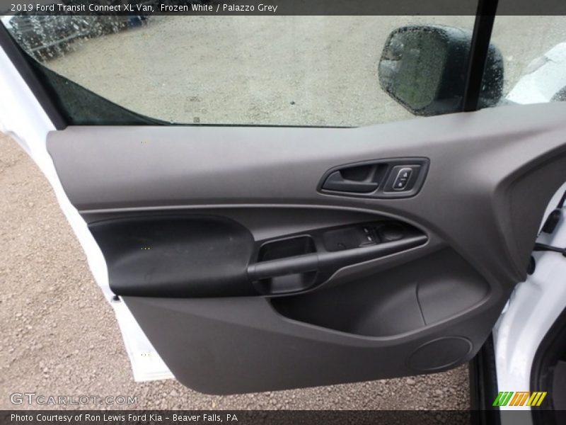 Frozen White / Palazzo Grey 2019 Ford Transit Connect XL Van