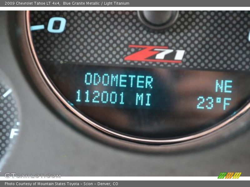 Blue Granite Metallic / Light Titanium 2009 Chevrolet Tahoe LT 4x4