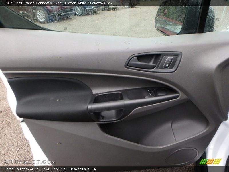 Frozen White / Palazzo Grey 2019 Ford Transit Connect XL Van