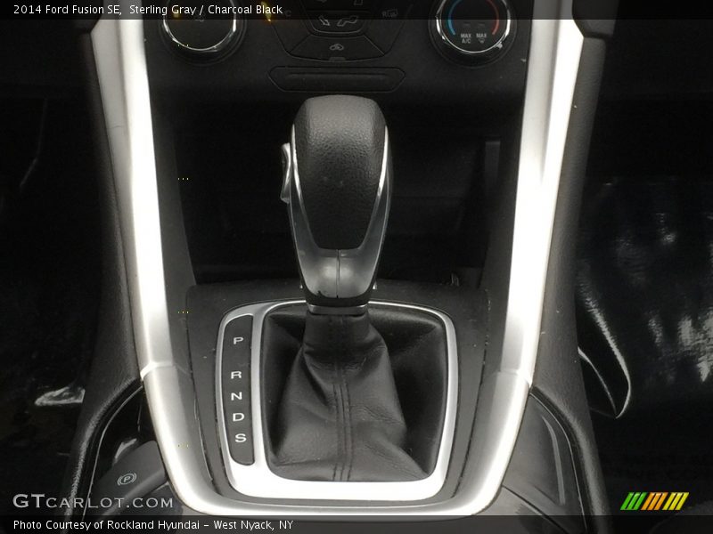 Sterling Gray / Charcoal Black 2014 Ford Fusion SE