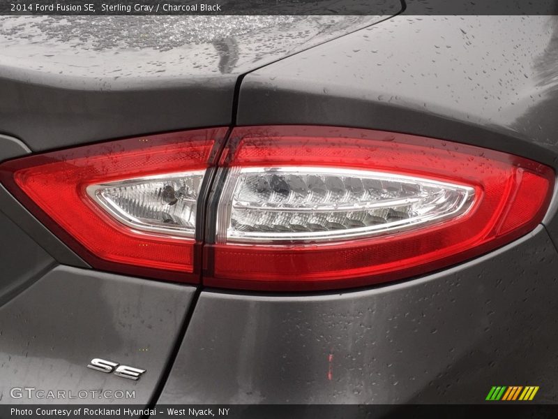 Sterling Gray / Charcoal Black 2014 Ford Fusion SE